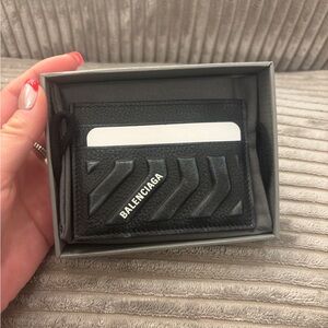 Balenciaga Black Card Holder